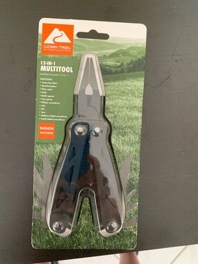 Ozark Trail 12-in-1 Multitool - Black with pouch